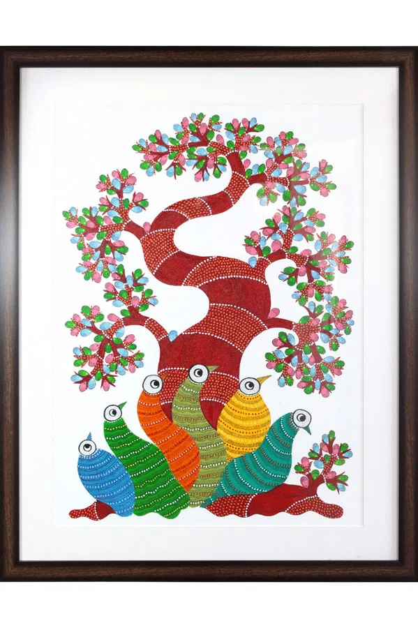 Gond Art (22x27) Inches