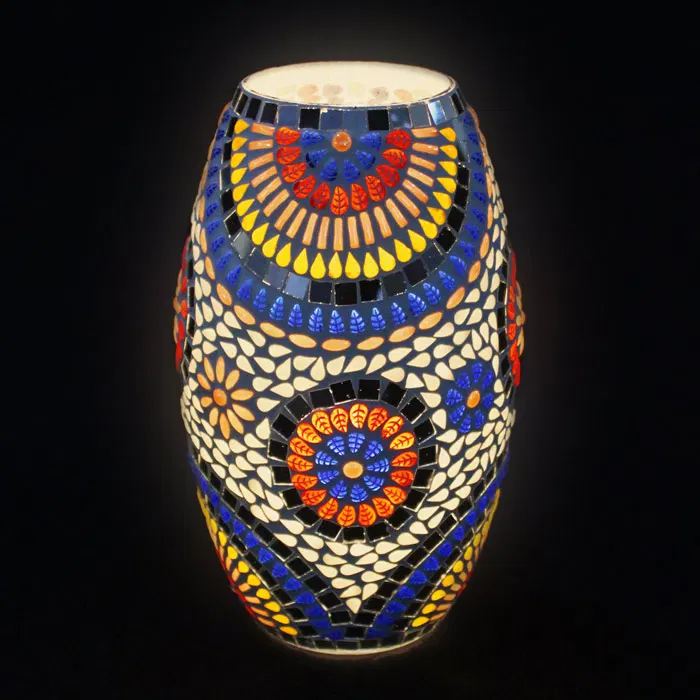 Firozabad Glass Craft Lamp (12 Inches)