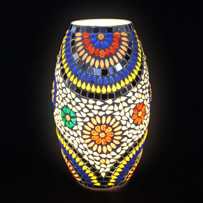 Firozabad Glass Craft Lamp (12 Inches)