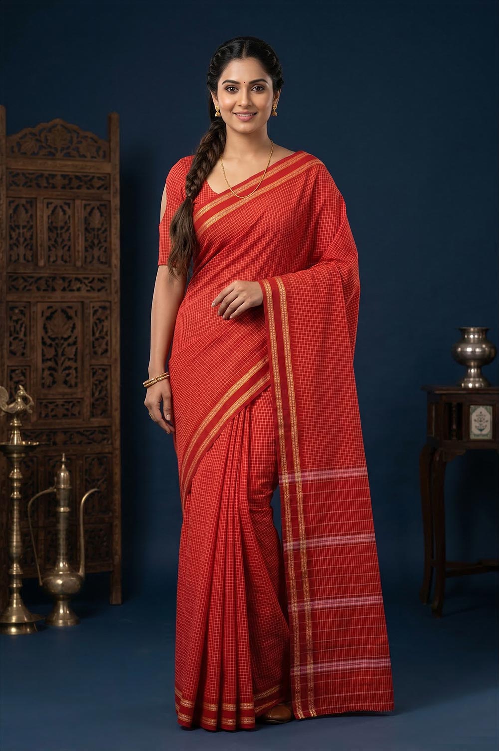 Narayanpet Handloom Cotton Saree