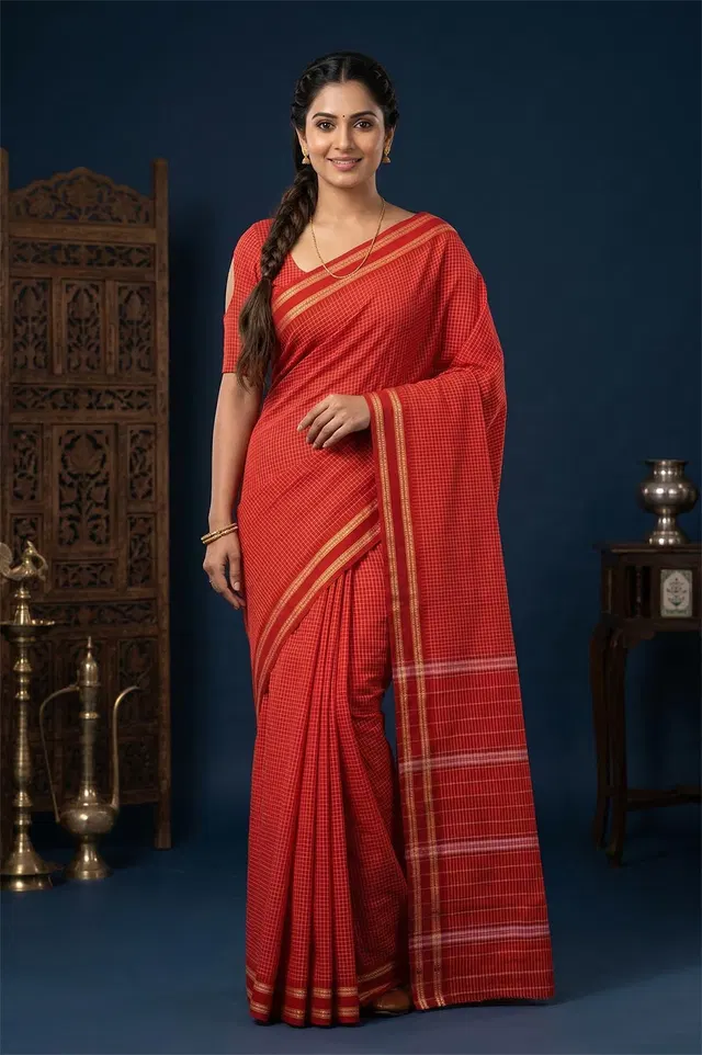 Narayanpet Handloom Cotton Saree