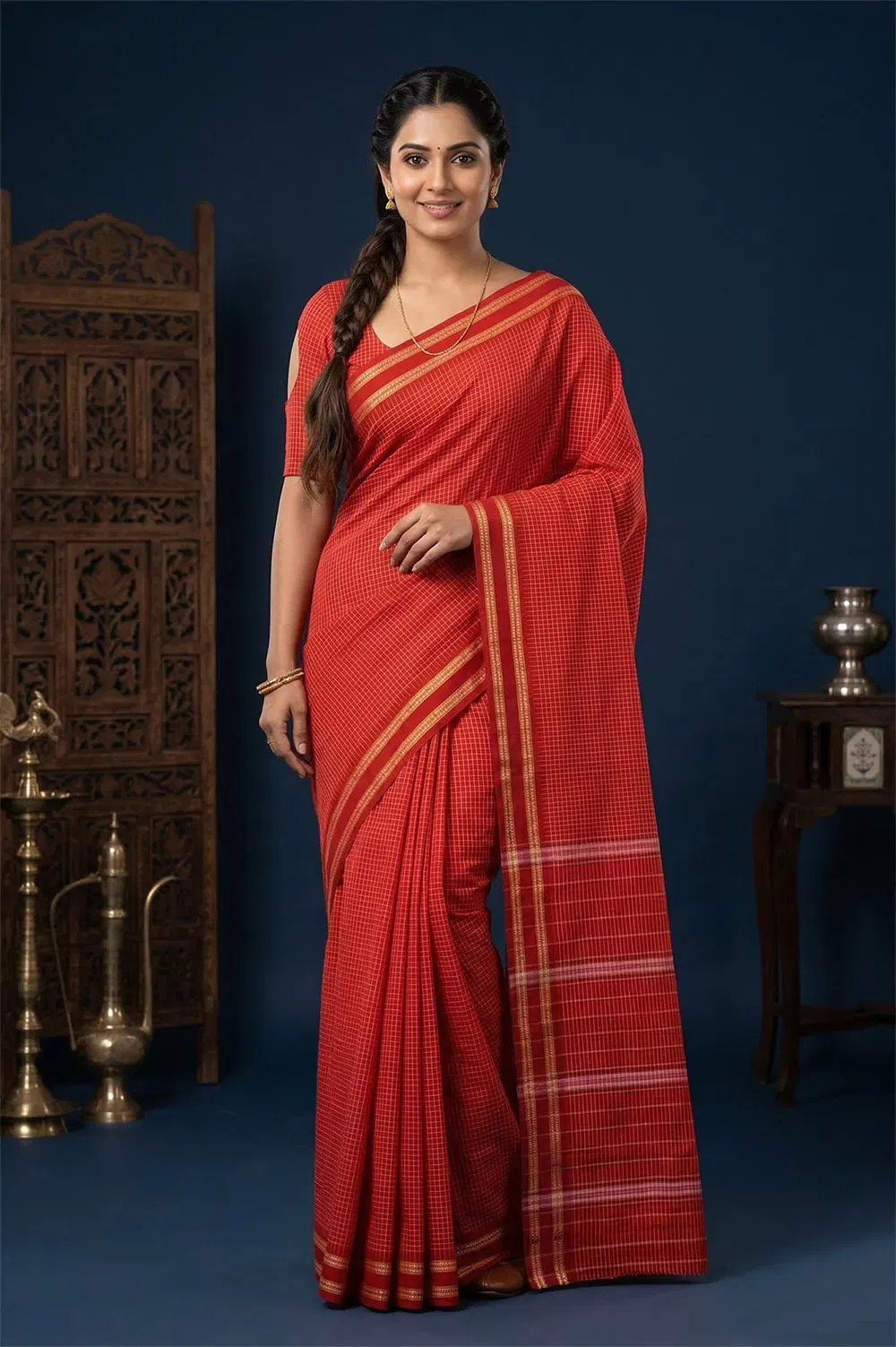 Narayanpet Handloom Cotton Saree