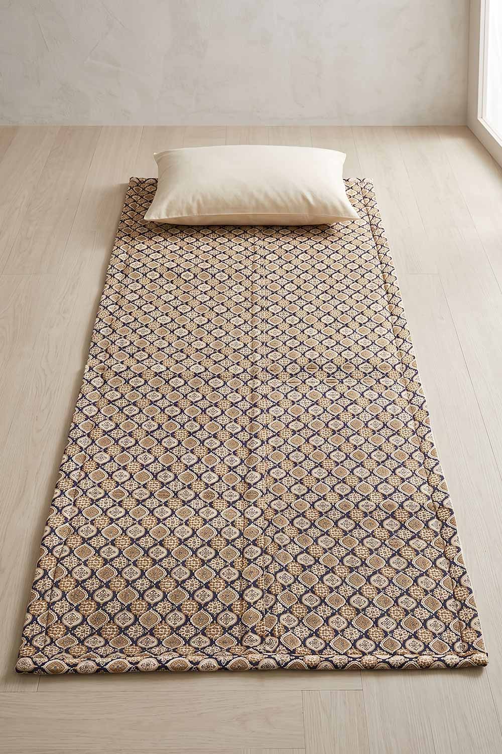 Madurkathi Double Fold Cotton Bed (3*6) feet