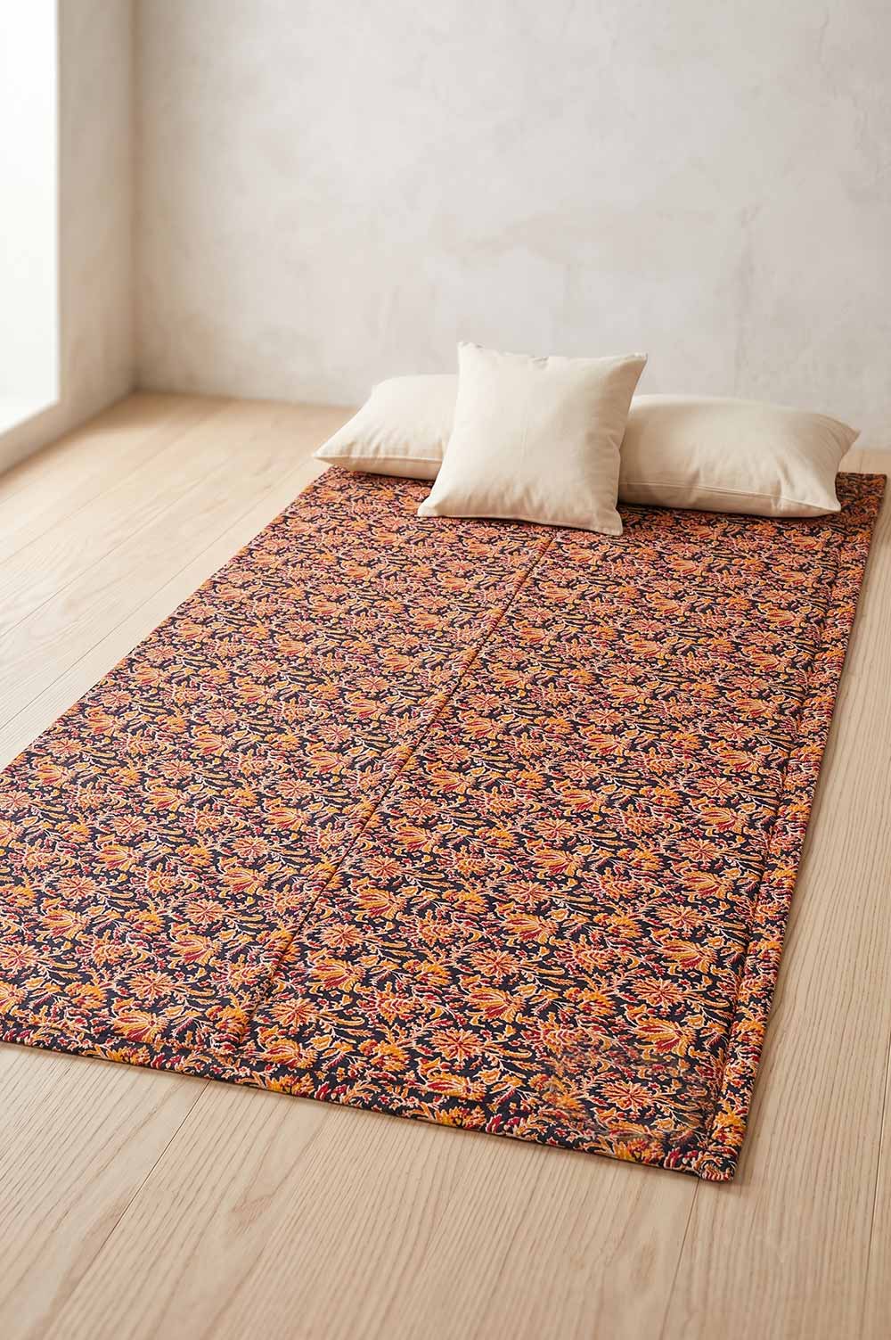 Madurkathi Double Fold Cotton Bed (3*6) feet