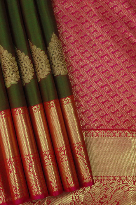 Dharmavaram Pure Silk Handloom Saree