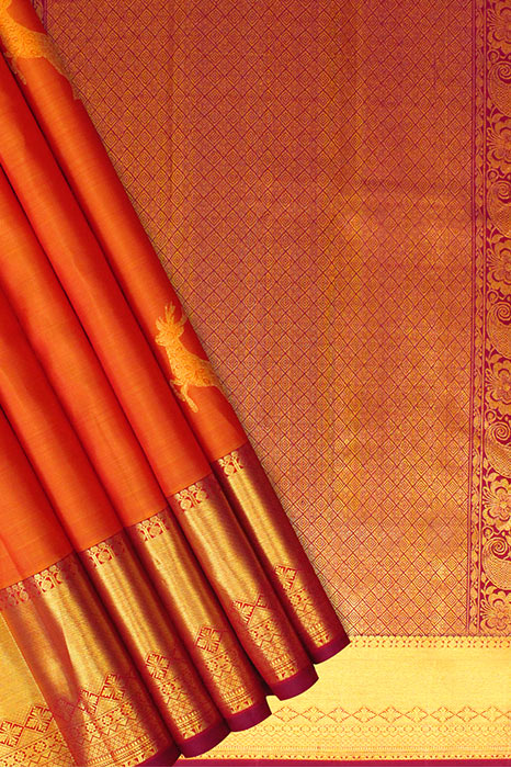 Dharmavaram Pure Silk Handloom Saree