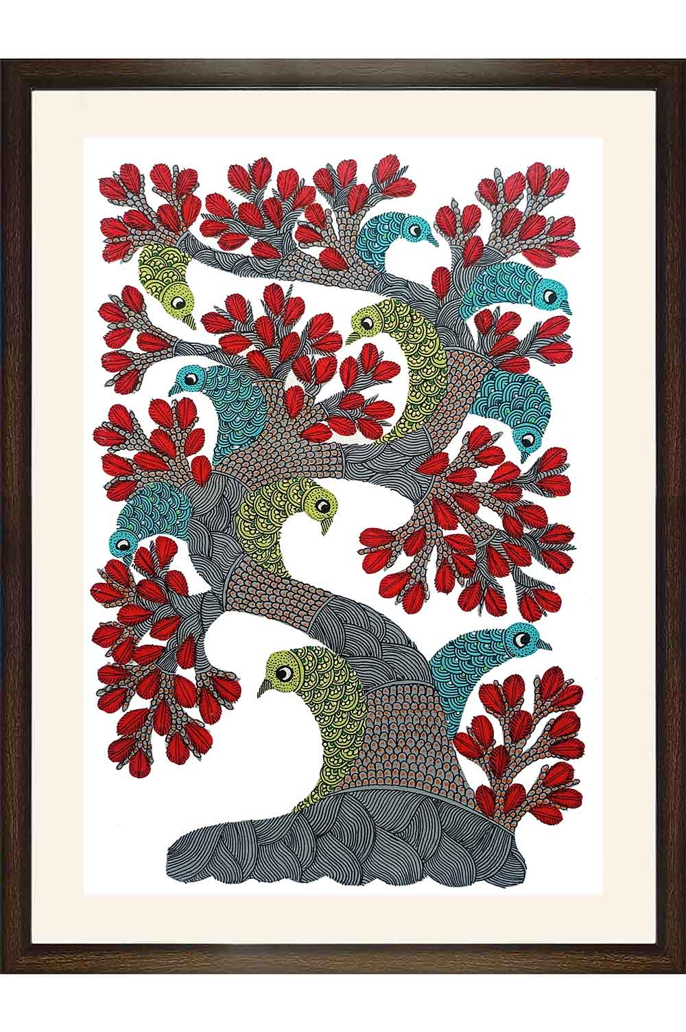 Gond Art (15x20) Inches