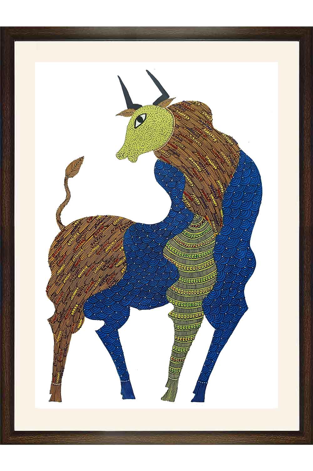 Gond Art (15x20) Inches