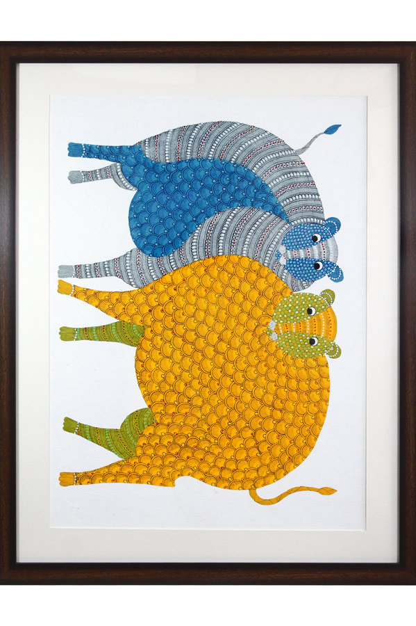 Gond Art (27x22) Inches