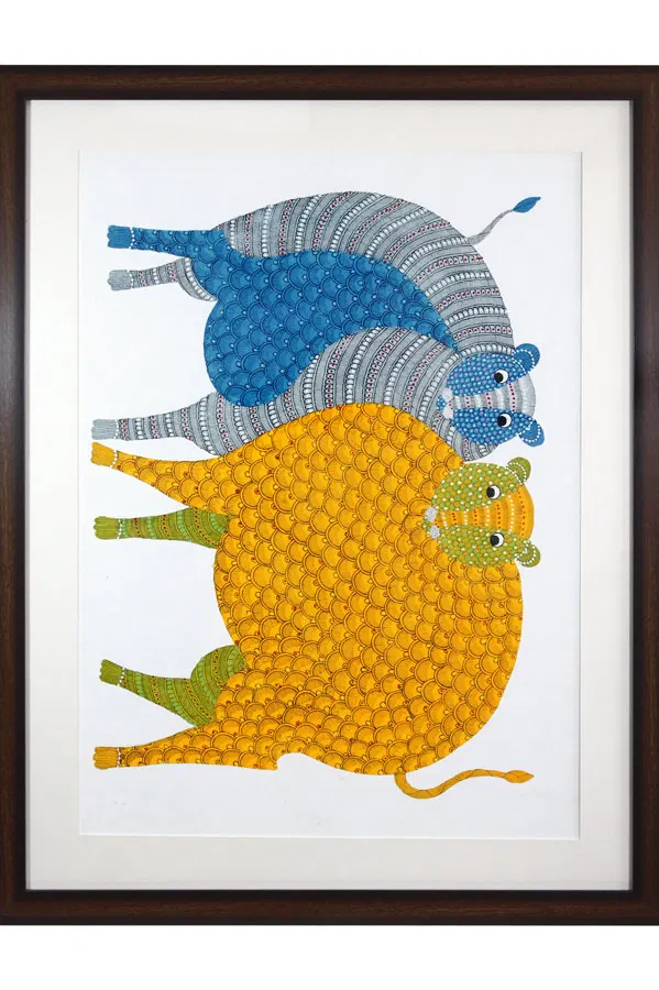 Gond Art (27x22) Inches