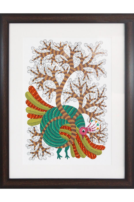 Gond Art (15x20) Inches