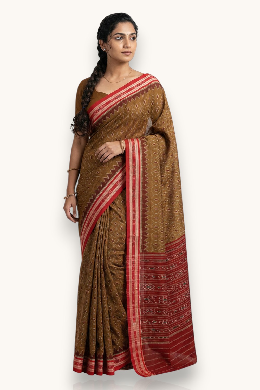 Orissa Ikat Deha Banda Cotton Saree