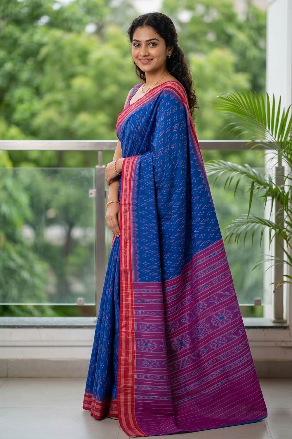Orissa Ikat Deha Banda Cotton Saree