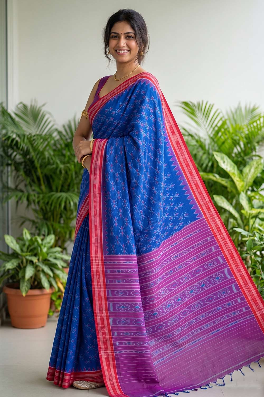 Orissa Ikat Deha Banda Cotton Saree