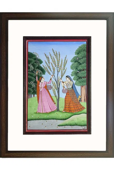 Kangra Miniature Paintings (15x19) Inches