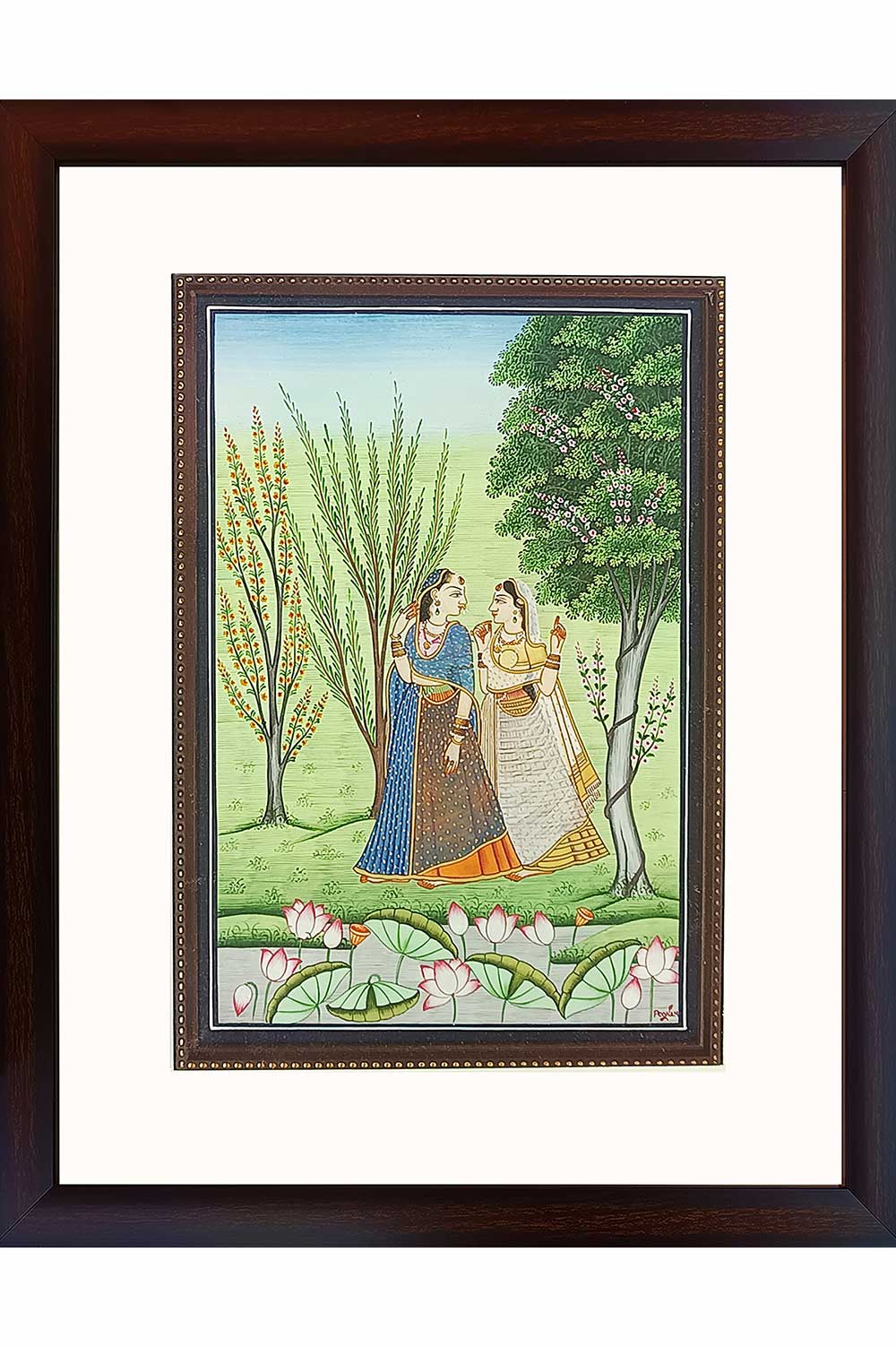 Kangra Miniature Paintings (15x19) Inches