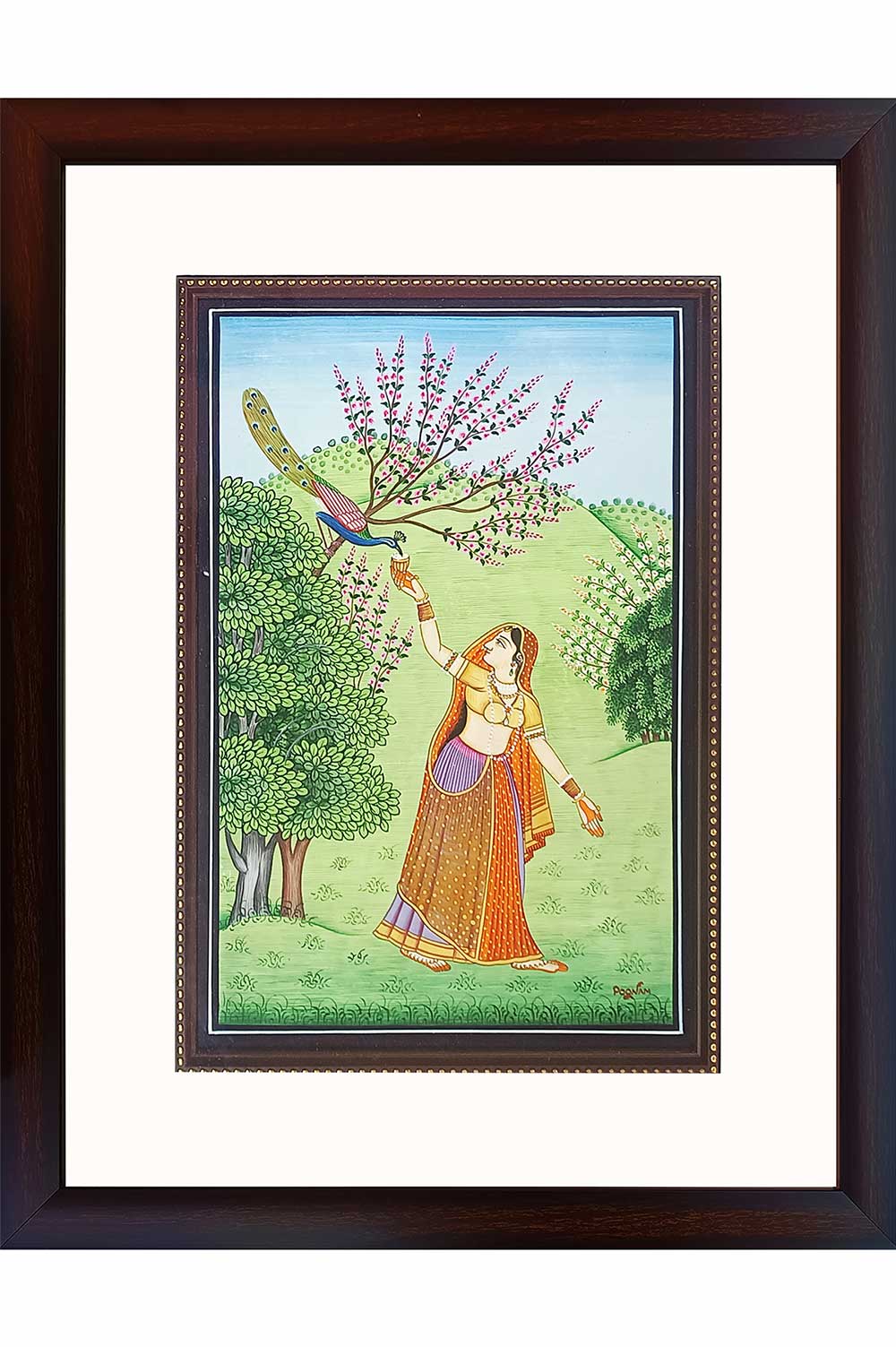 Kangra Miniature Paintings (15x19) Inches
