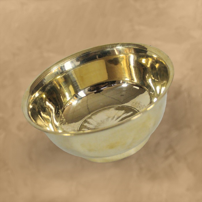 Mirzapur Brass Utensils - Bowl (250, 400 & 500ml) Set of 2