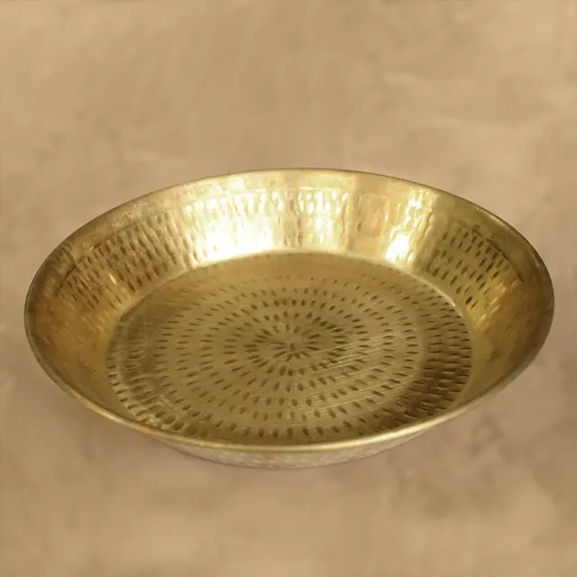 Mirzapur Brass Utensils - Parata (1.2, 1.3, 1.4 & 1.5) Feet Dia