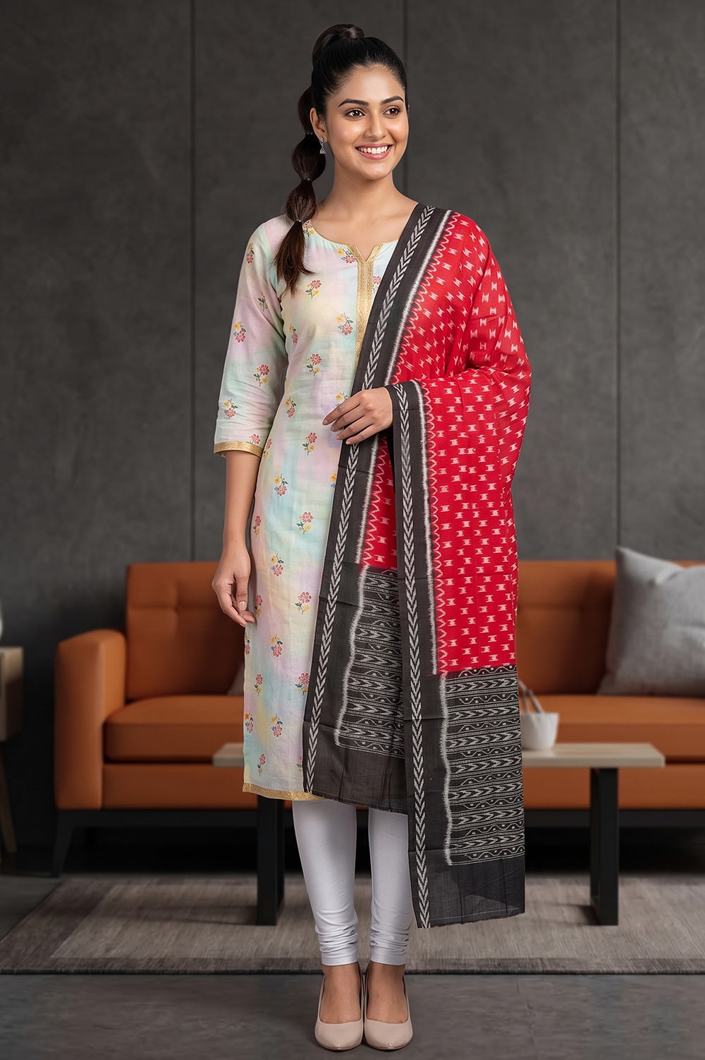 Sambalpuri Bandha Dupatta