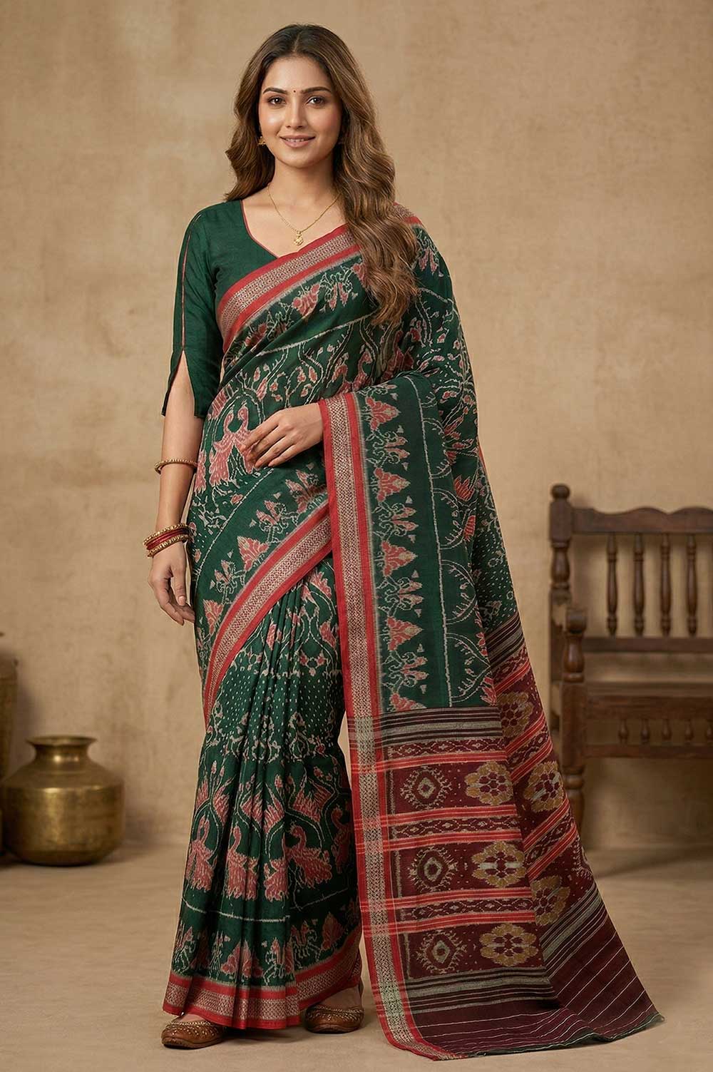 Sambalpuri Bandha Saree