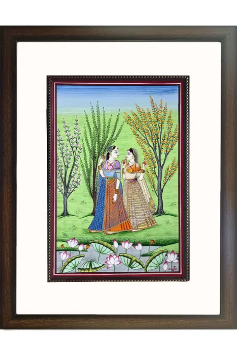 Kangra Miniature Paintings (15x19) Inches