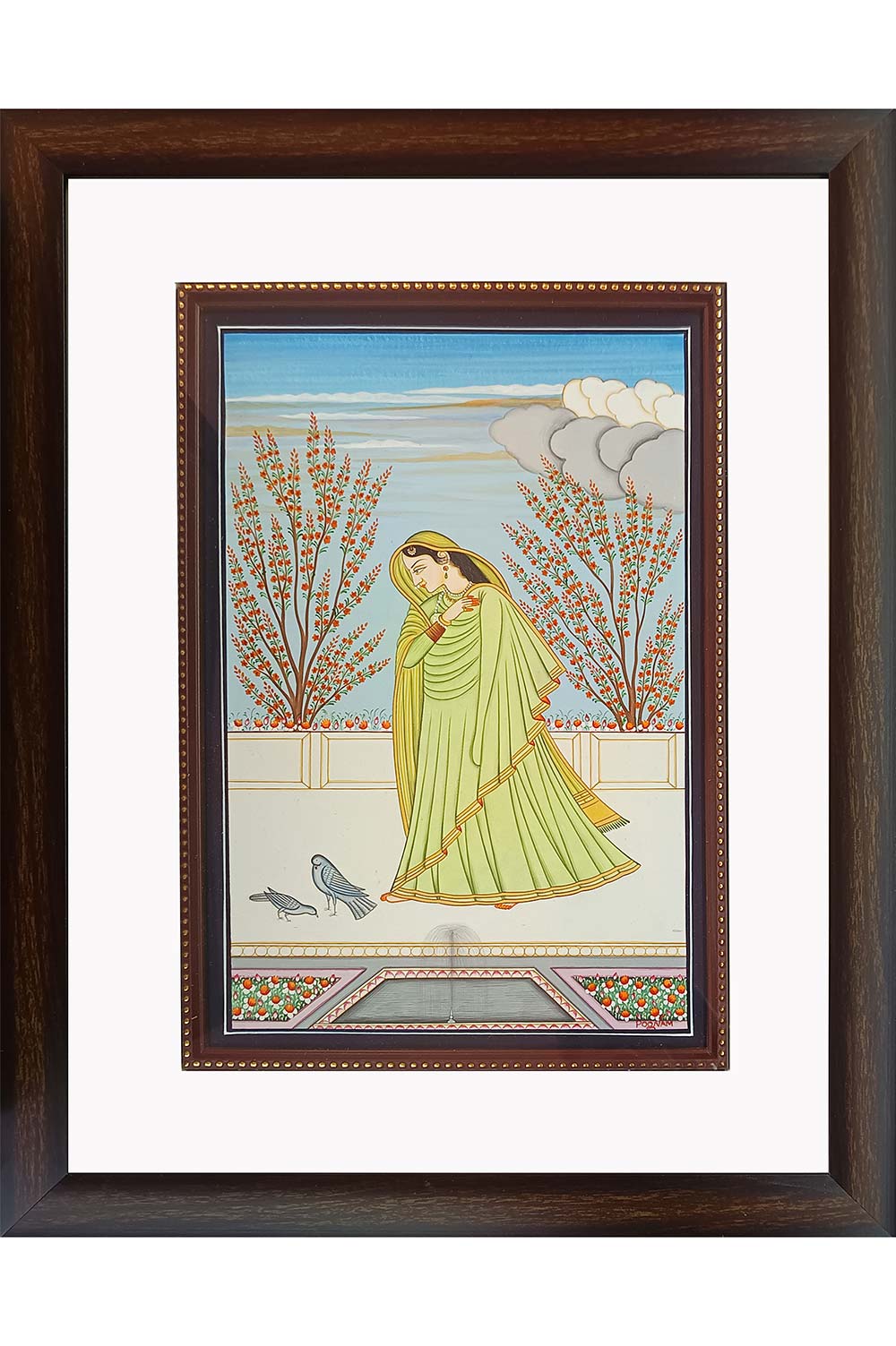 Kangra Miniature Paintings (15x19) Inches