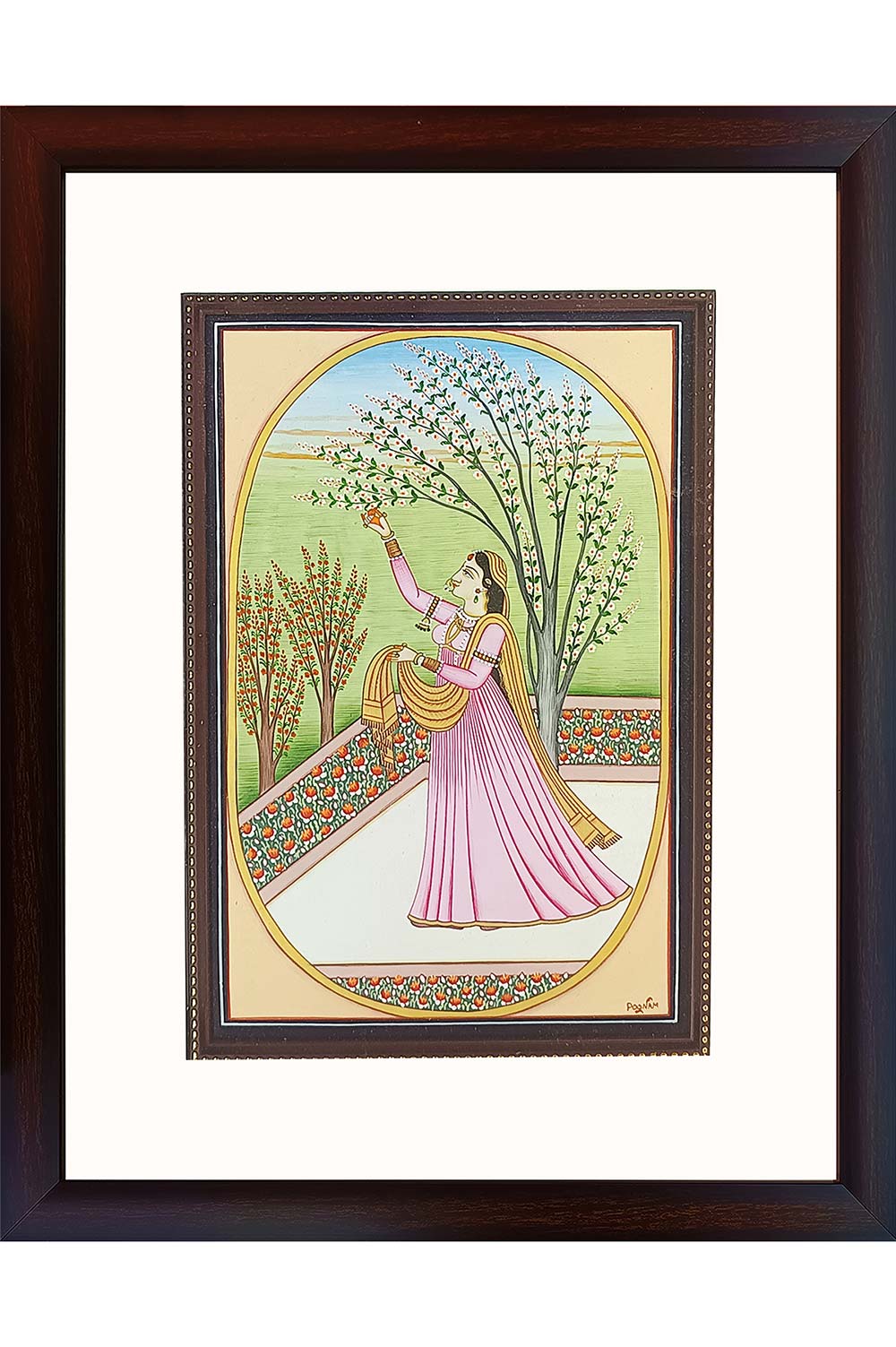 Kangra Miniature Paintings (15x19) Inches