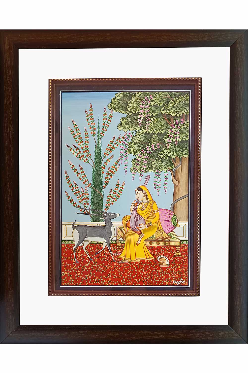 Kangra Miniature Paintings (15x19) Inches