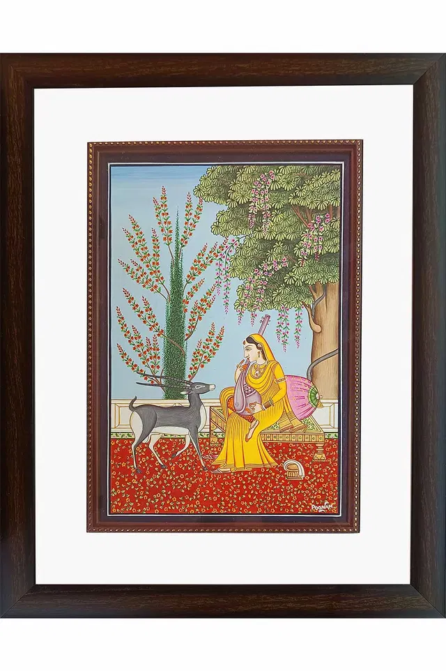 Kangra Miniature Paintings (15x19) Inches