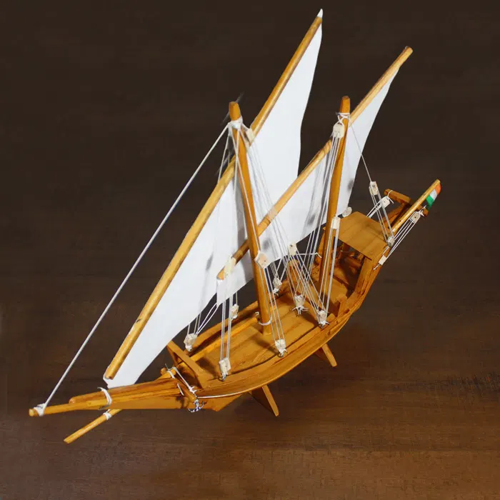Miniature Beypore's Uru - The Legendary Sailing Boat