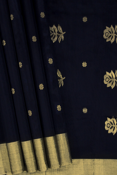 Chanderi Handloom Cotton-Silk Saree
