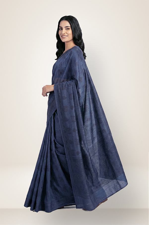 Kosa/Champa - Pure Tussar Handloom Silk Saree