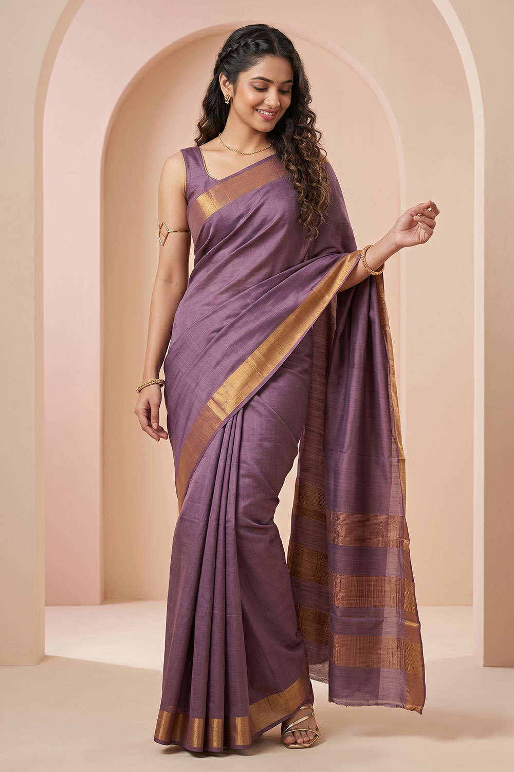 Kosa/Champa - Pure Tussar Handloom Silk Saree