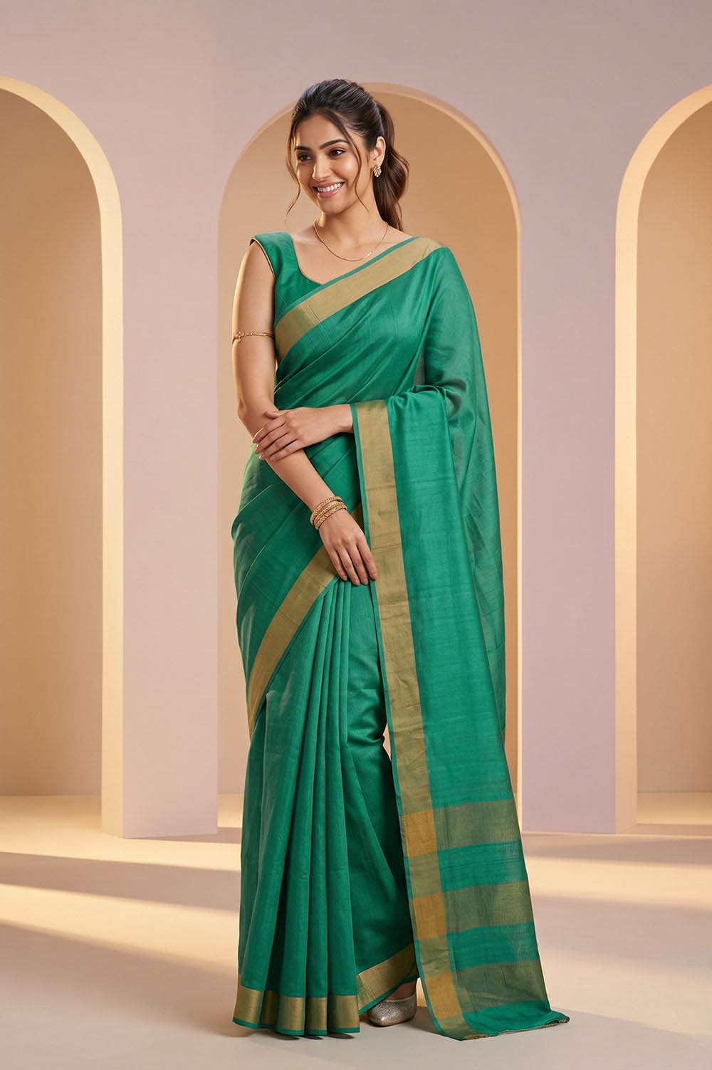 Kosa/Champa - Pure Tussar Handloom Silk Saree