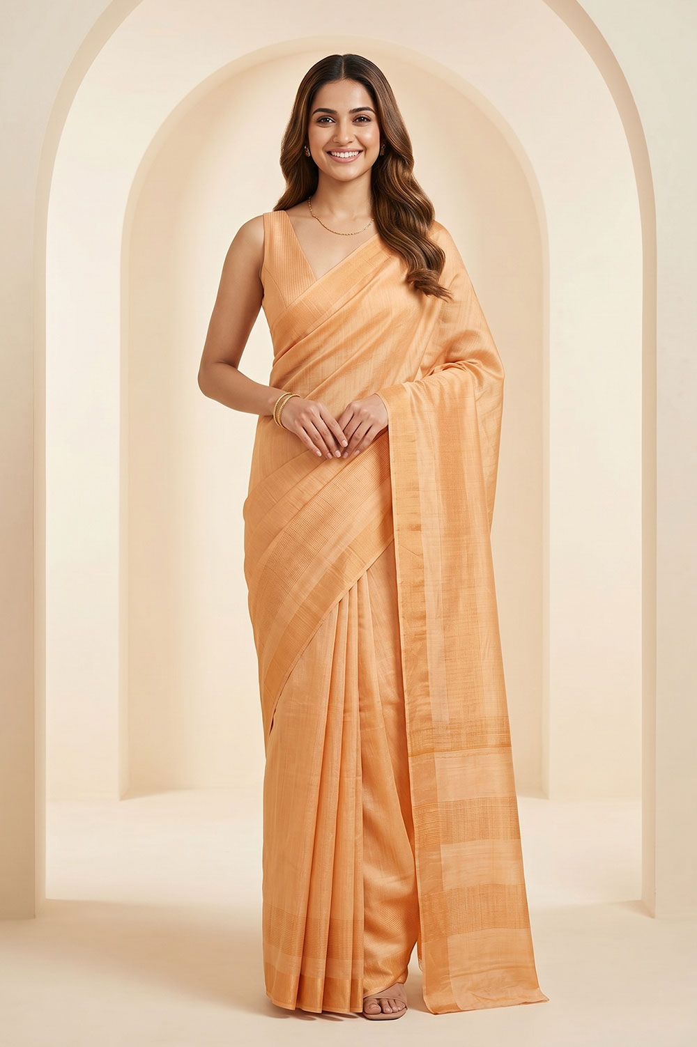 Kosa/Champa - Pure Tussar Handloom Silk Saree