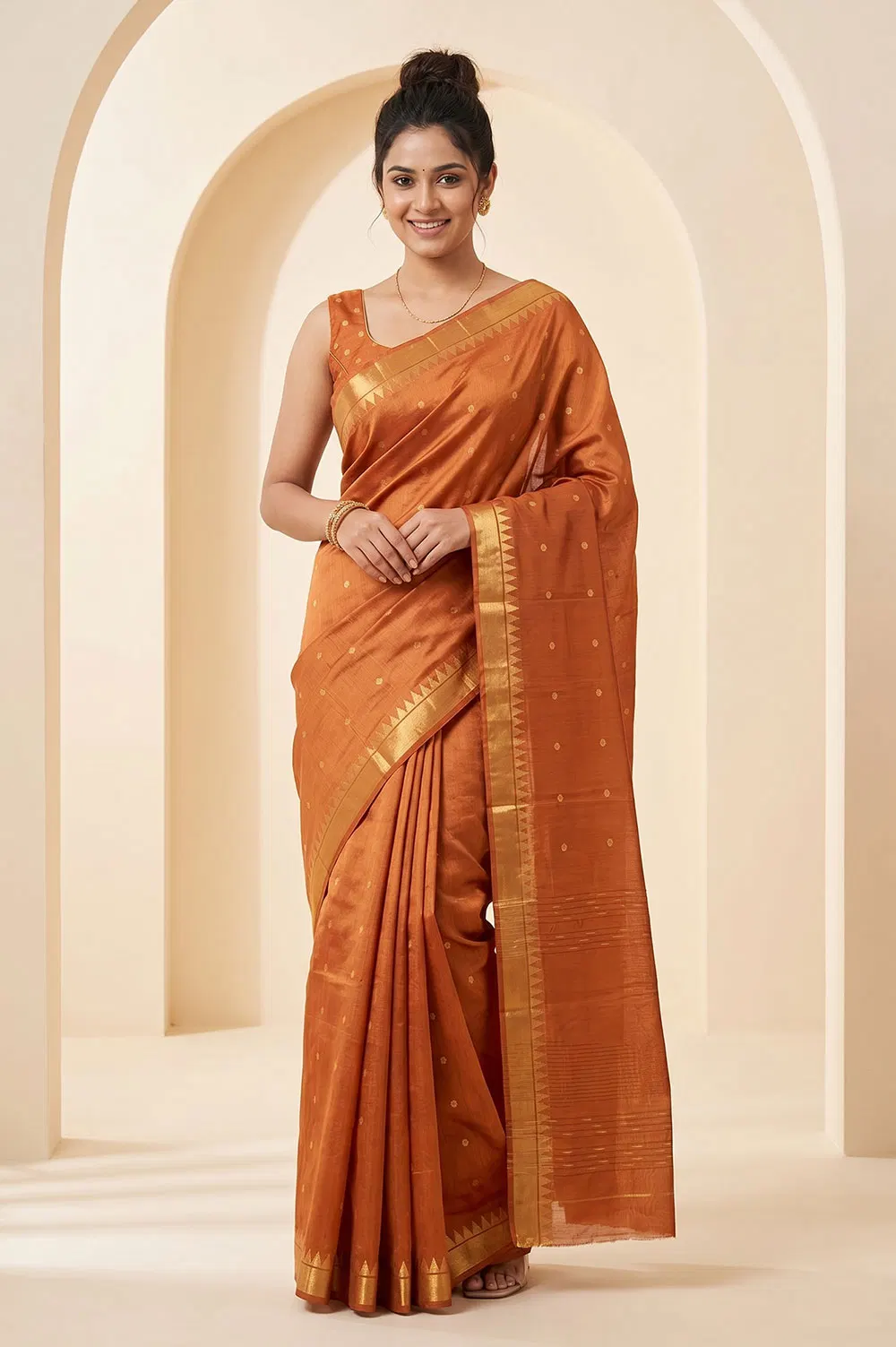 Kosa/Champa - Pure Tussar Handloom Silk Saree