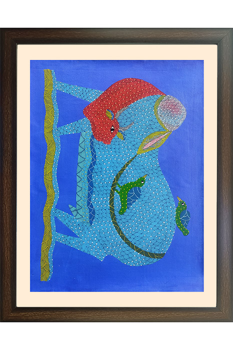 Gond Art (27x22) Inches