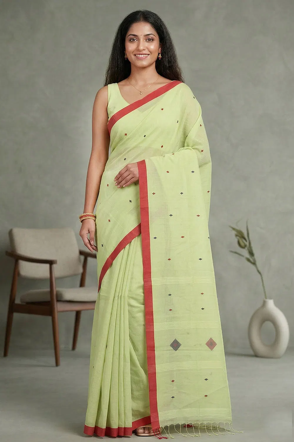 Jamdani Handloom Cotton Saree