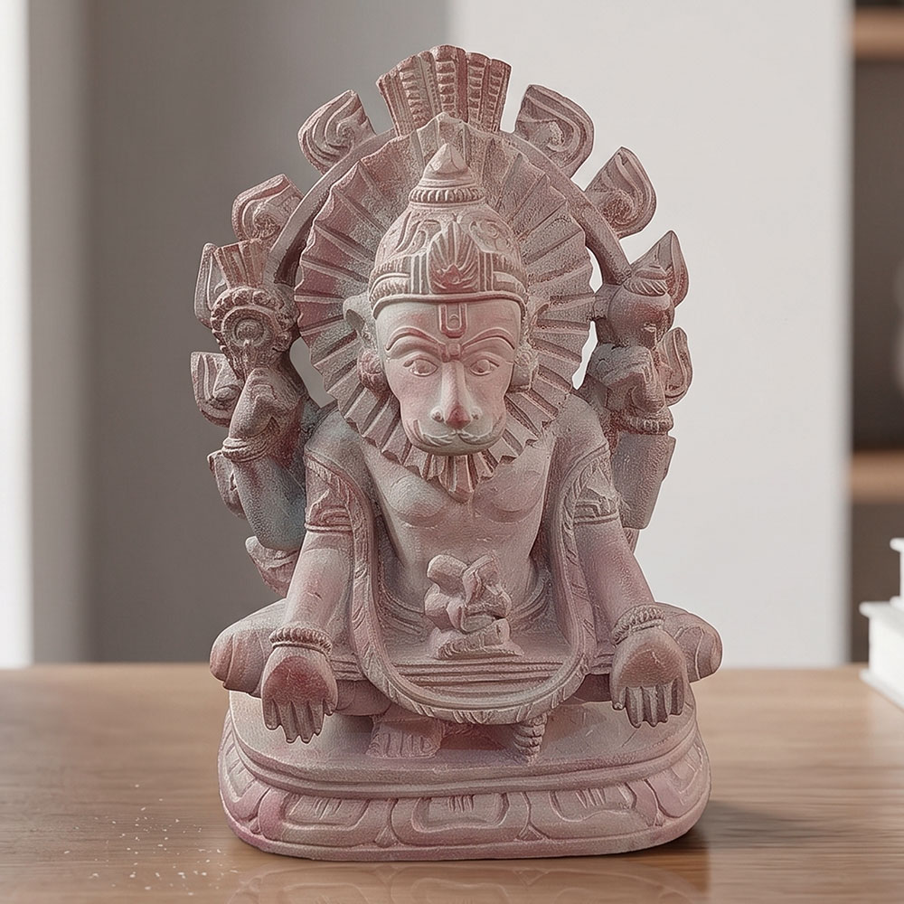 Konark Stone Carving Narasimha (5 Inches)