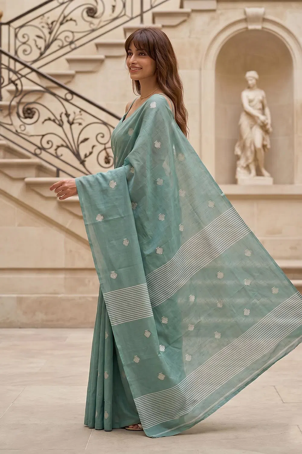 Jamdani Handloom Cotton Saree