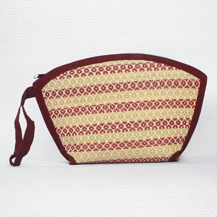Madurkathi Grass Handmade Bag (10x7 Inches)