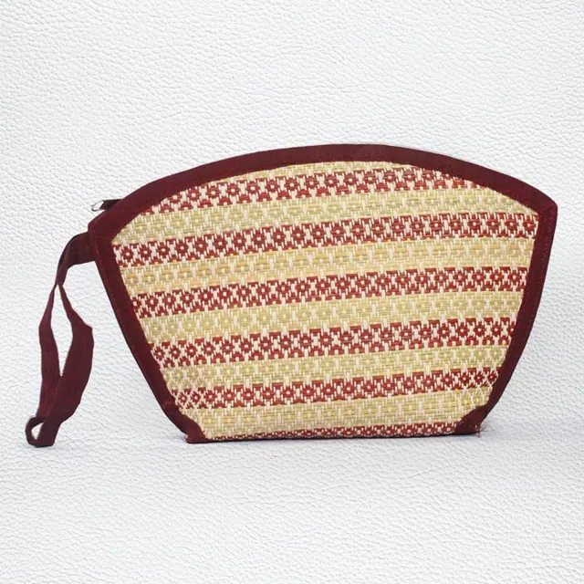 Madurkathi Grass Handmade Bag (10x7 Inches)