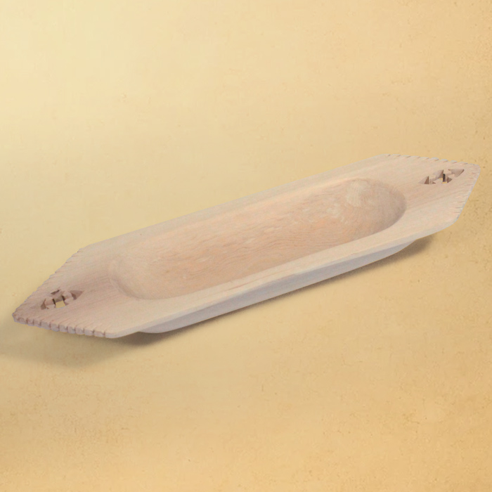 Udayagiri Wooden Cutlery - Boat Platter (10x3) Inch