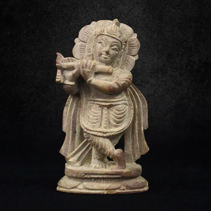 Konark Stone Carving Krishna (2 Inches)