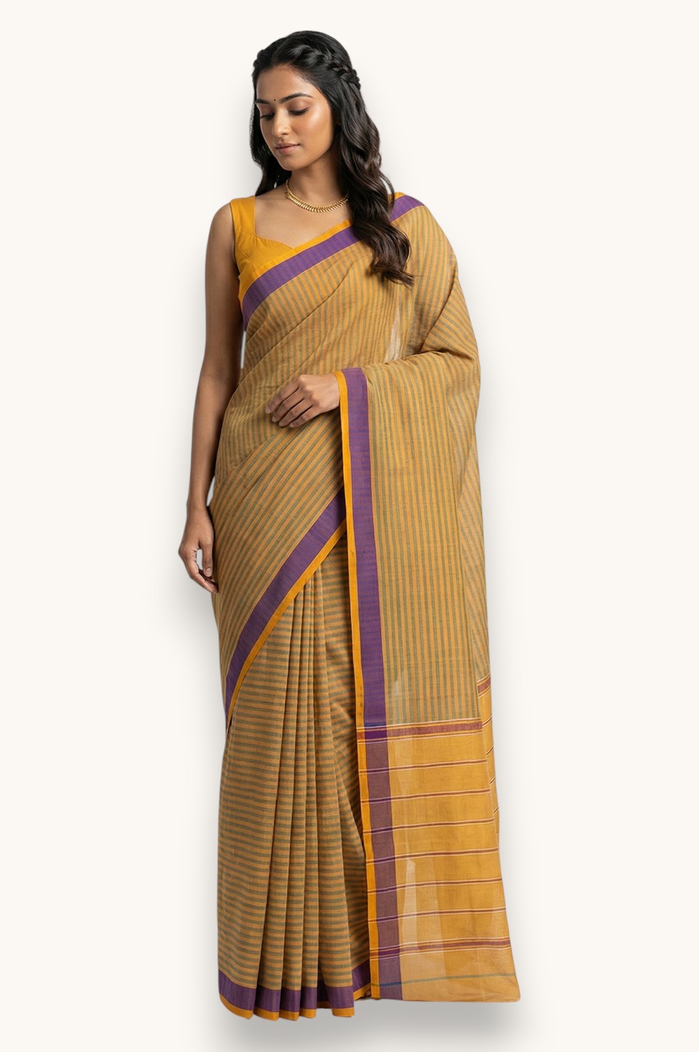 Udupi Handloom Cotton Saree