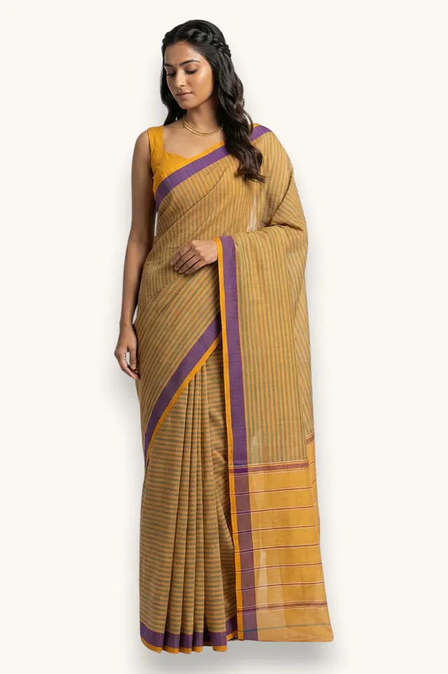 Udupi Handloom Cotton Saree