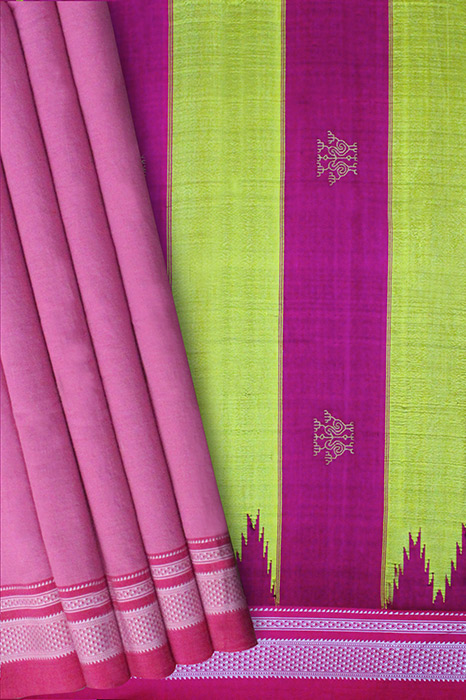 Kasuti Hand Embroidery on ilkal Cotton Saree