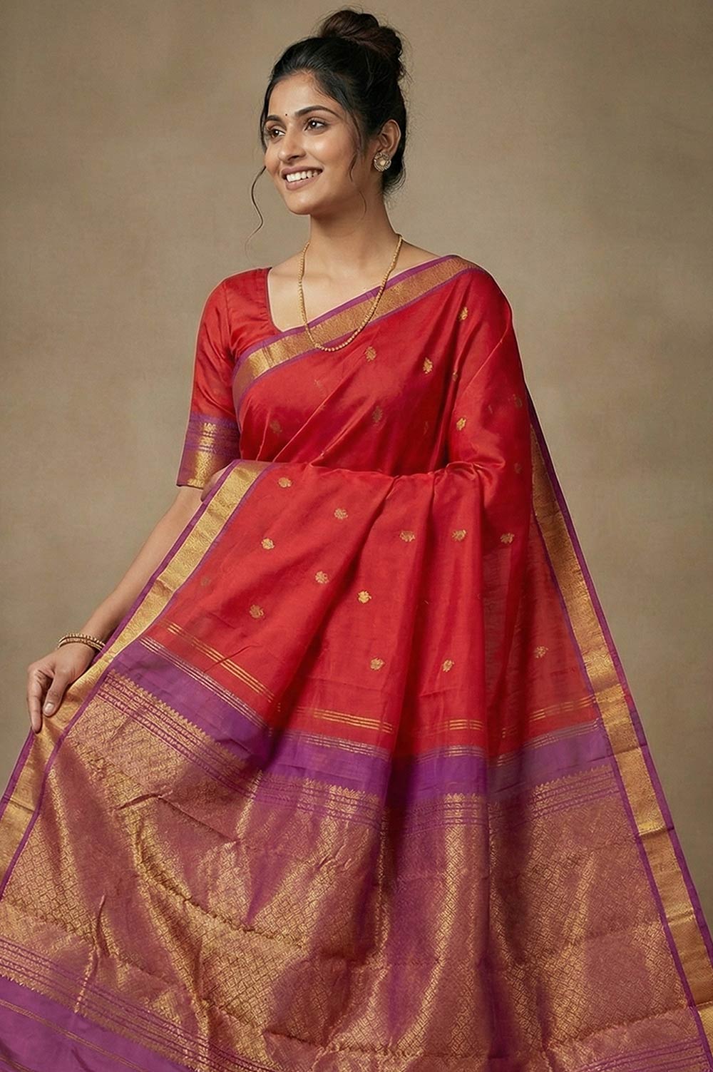 Kancheepuram Pure Silk Handloom Saree