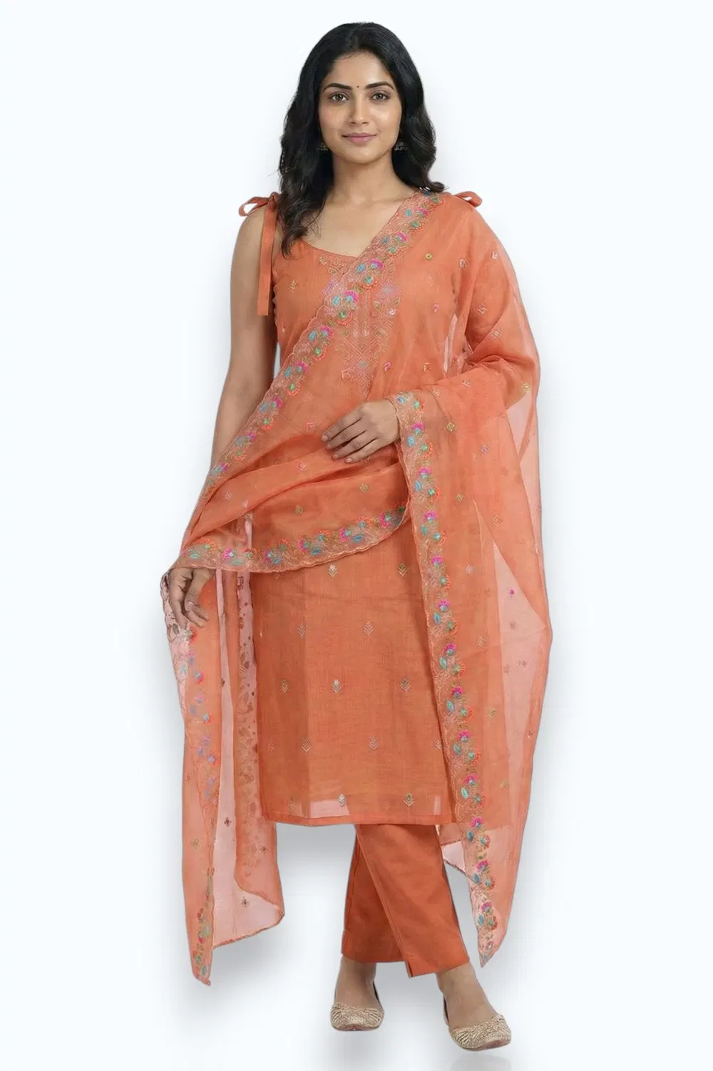 Kota Embroidery Work Salwar Suit Set (3pcs)